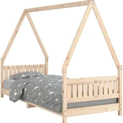 vidaXL Cadre de lit pour enfants 80x200 cm bois de pin massif