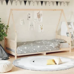 vidaXL Cadre de lit pour enfants 80x200 cm bois de pin massif