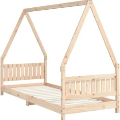 vidaXL Cadre de lit pour enfants 80x200 cm bois de pin massif