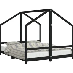 vidaXL Cadre de lit pour enfants 2x(80x200) cm bois de pin massif