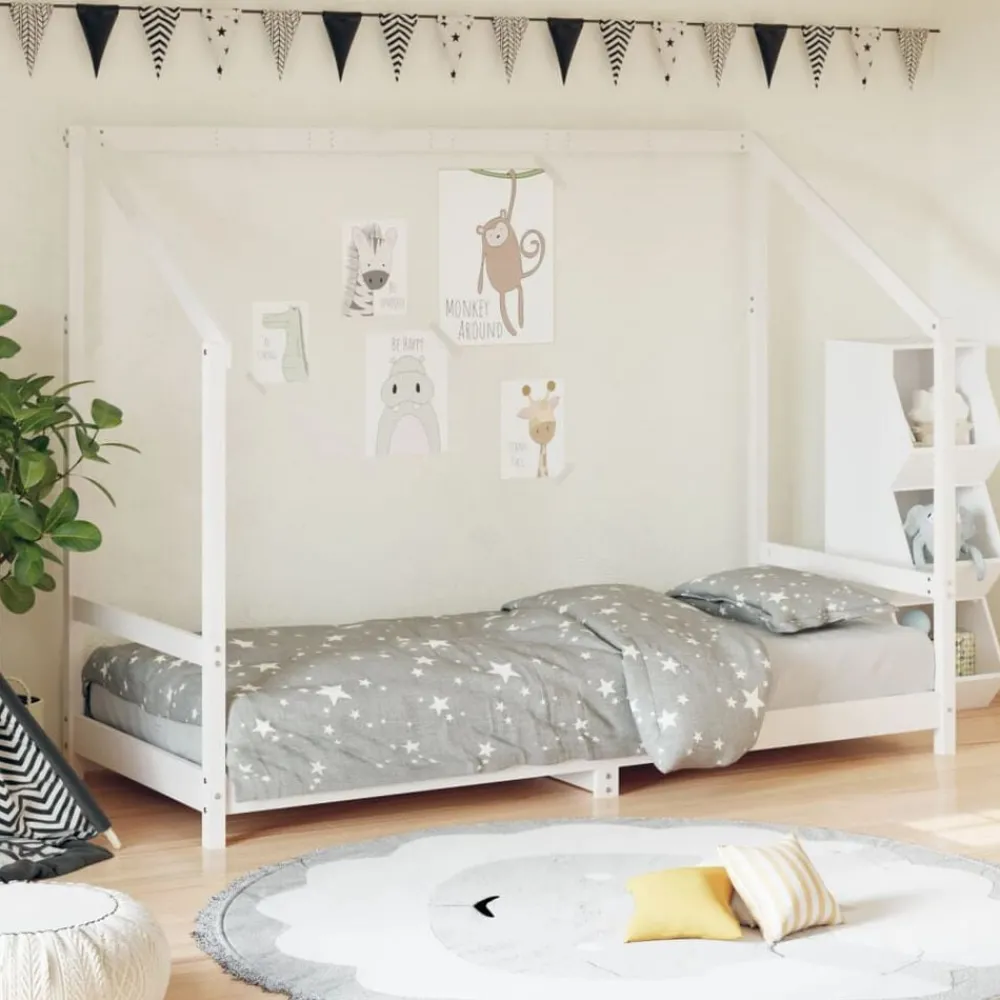 vidaXL Cadre de lit pour enfants 80x200 cm bois de pin massif