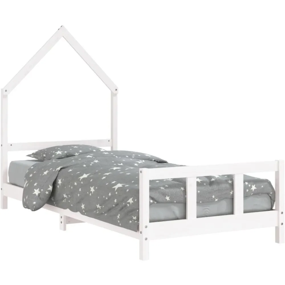 vidaXL Cadre de lit pour enfants 90x190 cm bois de pin massif