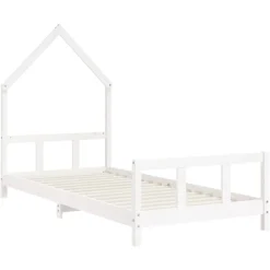 vidaXL Cadre de lit pour enfants 90x190 cm bois de pin massif