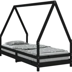 vidaXL Cadre de lit pour enfants 80x200 cm bois de pin massif