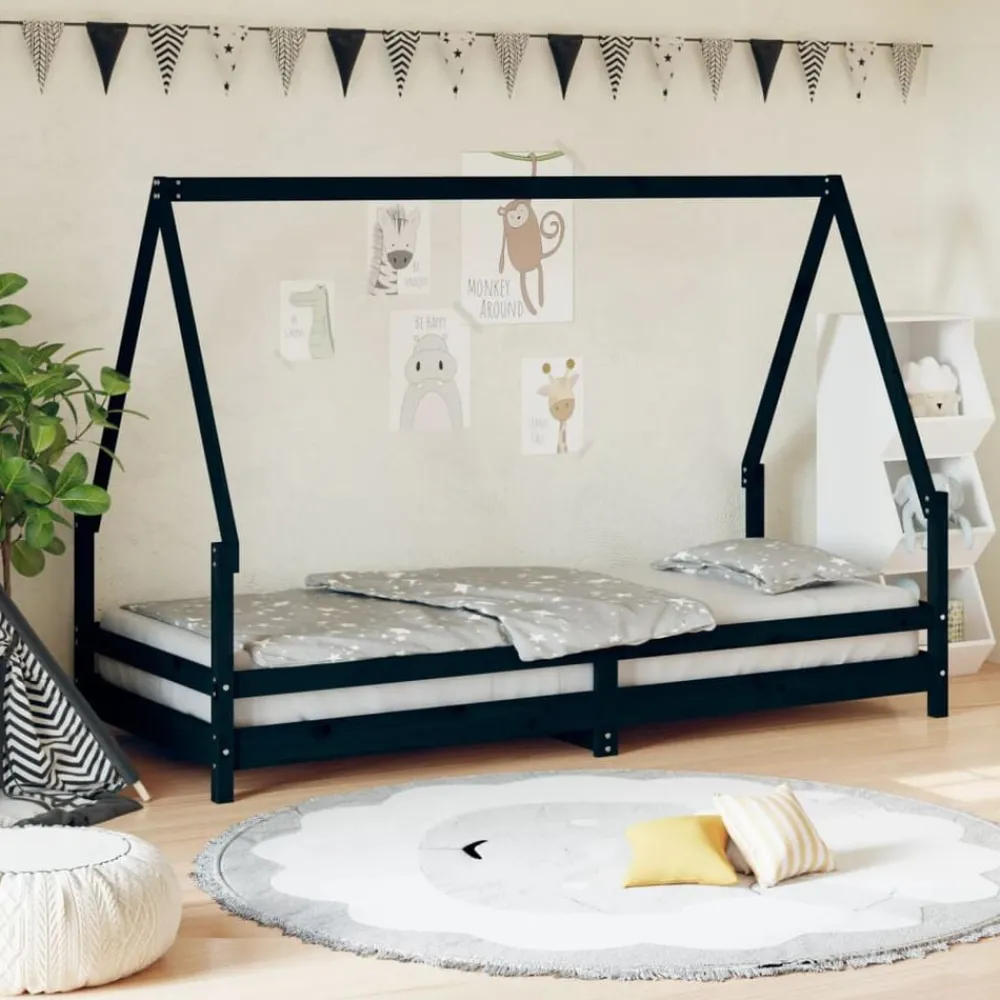 vidaXL Cadre de lit pour enfants 80x200 cm bois de pin massif