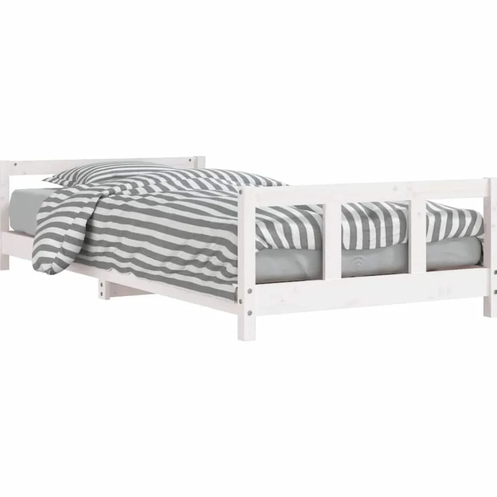 vidaXL Cadre de lit pour enfants 90x200 cm bois de pin massif