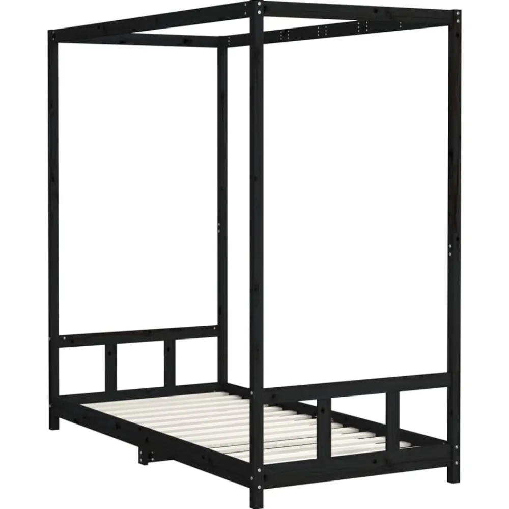 vidaXL Cadre de lit pour enfants 90x190 cm bois de pin massif