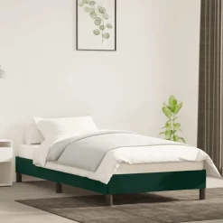 vidaXL Cadre de lit sans matelas 80x200 cm velours