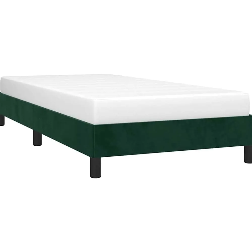 vidaXL Cadre de lit sans matelas 80x200 cm velours