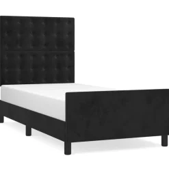 vidaXL Cadre de lit sans matelas 80x200 cm velours