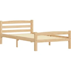 vidaXL Cadre de lit sans matelas bois de pin massif 90x200 cm