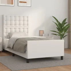 vidaXL Cadre de lit sans matelas 80x200 cm similicuir