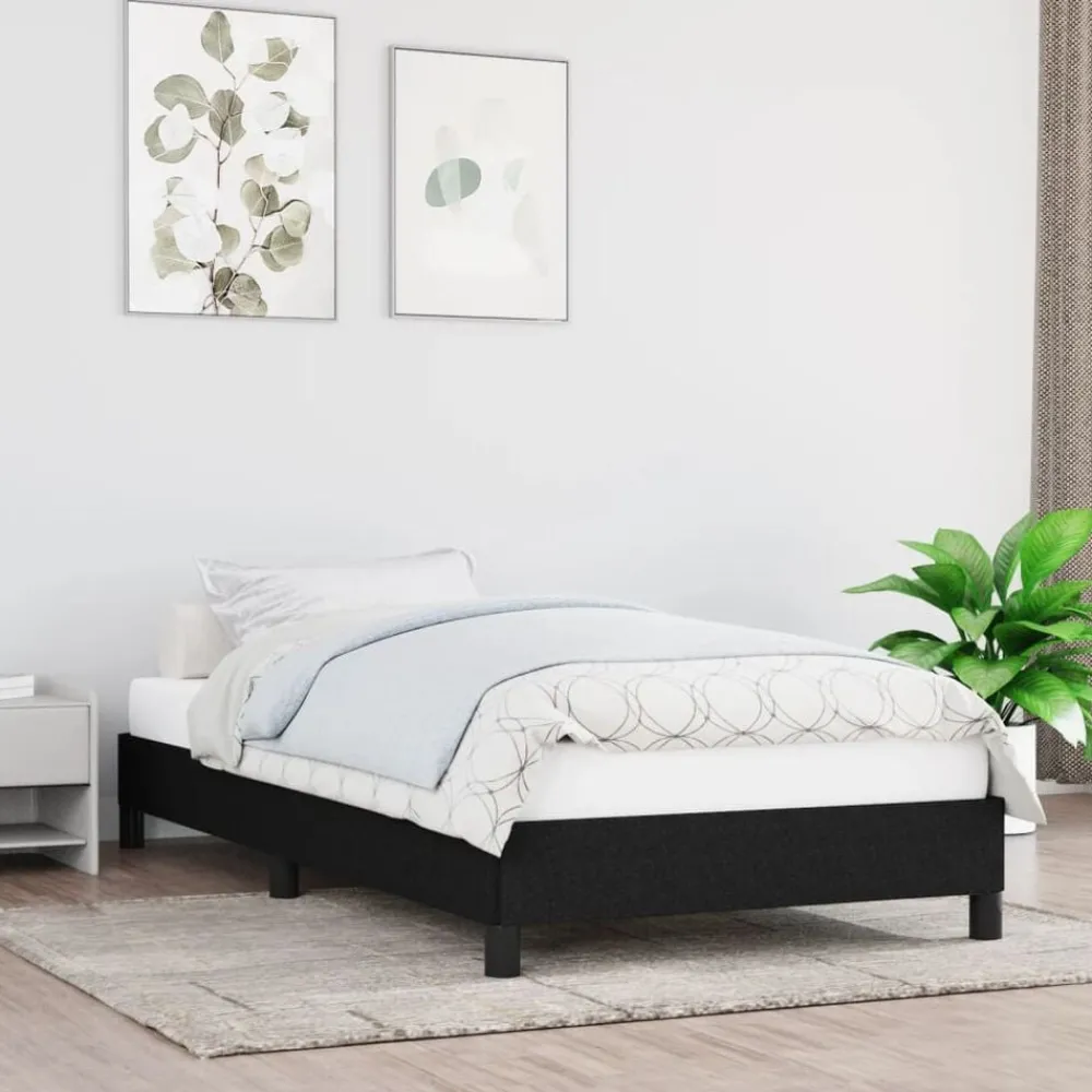 vidaXL Cadre de lit sans matelas 80x200 cm tissu