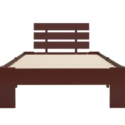 vidaXL Cadre de lit sans matelas bois pin massif 90x200cm