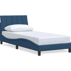 vidaXL Cadre de lit sans matelas Hanko 80x200 cm tissu