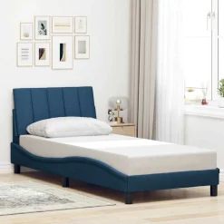 vidaXL Cadre de lit sans matelas Hanko 80x200 cm tissu