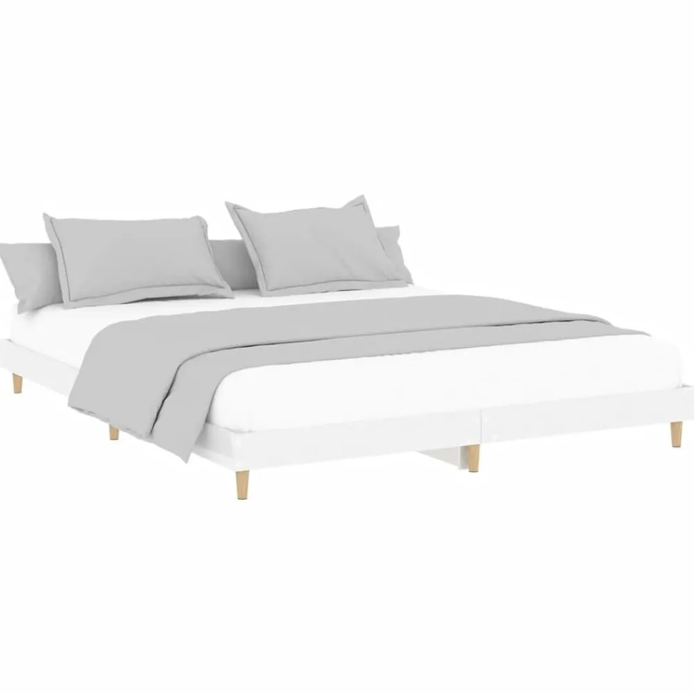 vidaXL Cadre de lit sans matelas 200x200 cm