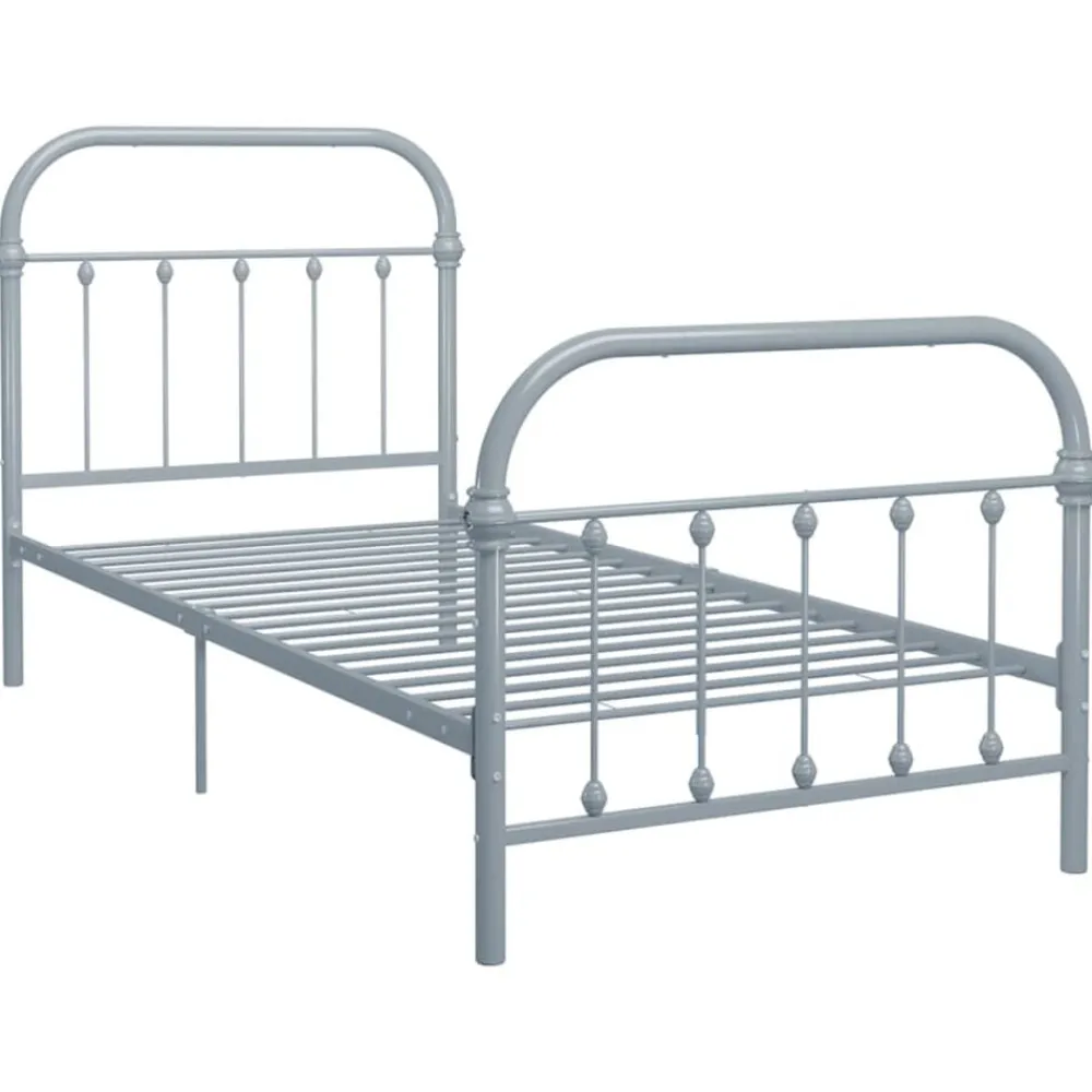vidaXL Cadre de lit sans matelas métal 90x200 cm