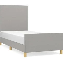 vidaXL Cadre de lit sans matelas 80x200 cm tissu