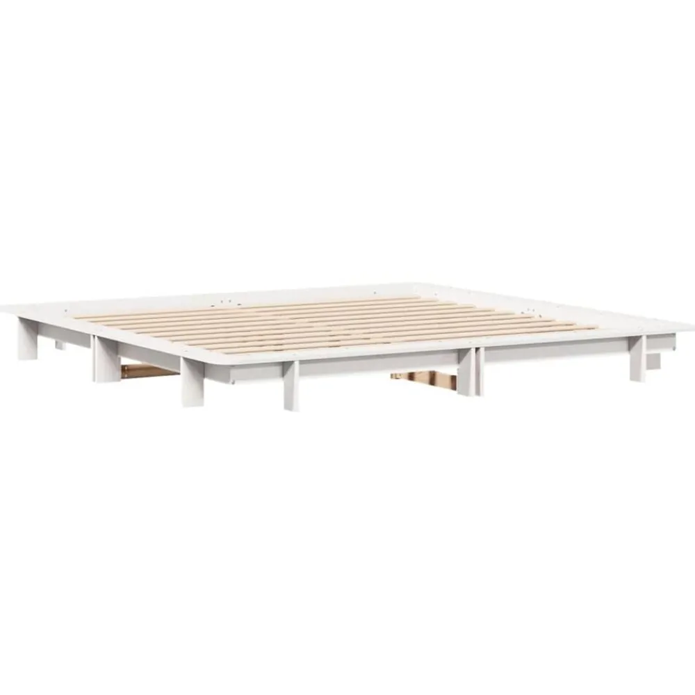 vidaXL Cadre de lit sans matelas 160x200 cm bois de pin massif