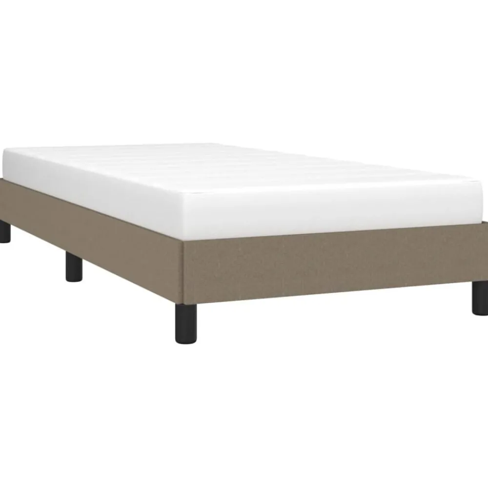 vidaXL Cadre de lit sans matelas 80x200 cm tissu