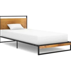 vidaXL Cadre de lit sans matelas métal 100x200 cm