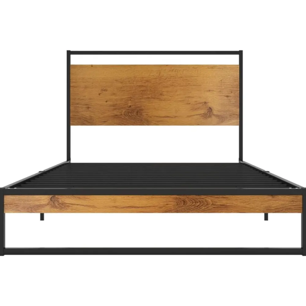 vidaXL Cadre de lit sans matelas métal 100x200 cm