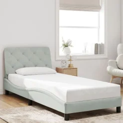 vidaXL Cadre de lit sans matelas 80x200 cm velours