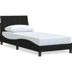 vidaXL Cadre de lit sans matelas Hanko 80x200 cm tissu