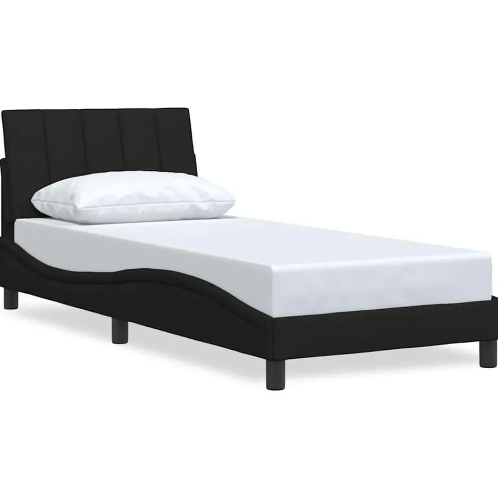vidaXL Cadre de lit sans matelas Hanko 80x200 cm tissu