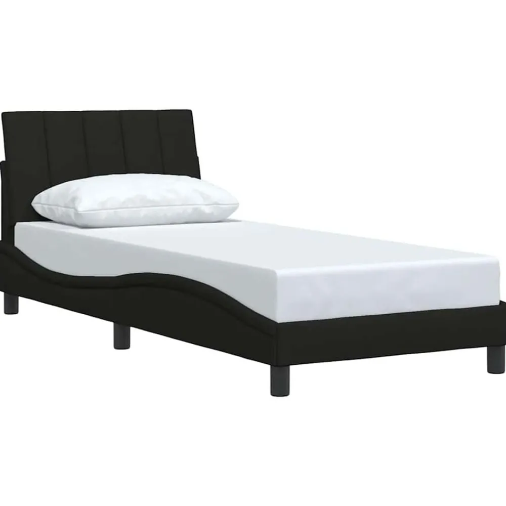 vidaXL Cadre de lit sans matelas Hanko 80x200 cm tissu