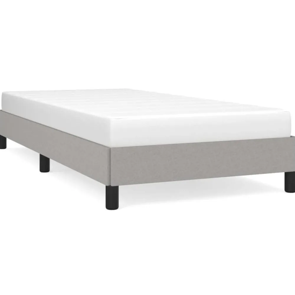 vidaXL Cadre de lit sans matelas 80x200 cm tissu