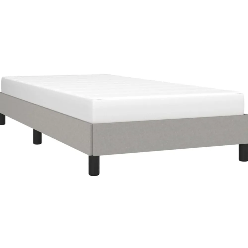 vidaXL Cadre de lit sans matelas 80x200 cm tissu