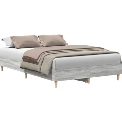 vidaXL Cadre de lit sans matelas 120x200cm bois ingénierie