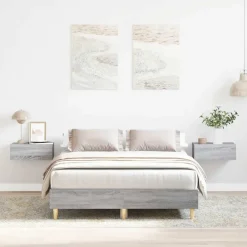 vidaXL Cadre de lit sans matelas 120x200cm bois ingénierie