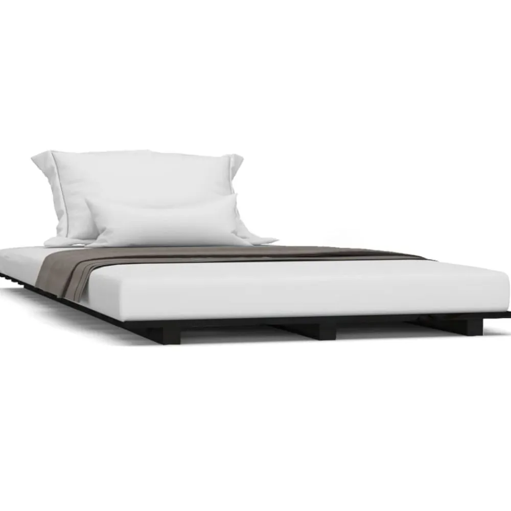 vidaXL Cadre de lit sans matelas 100x200 cm bois massif de pin
