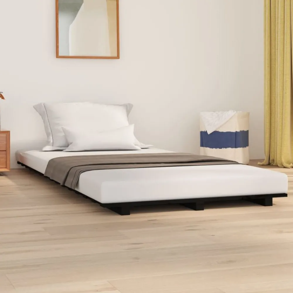 vidaXL Cadre de lit sans matelas 100x200 cm bois massif de pin