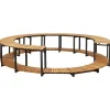 vidaXL Cadre de spa 273x53 cm bois d'acacia massif