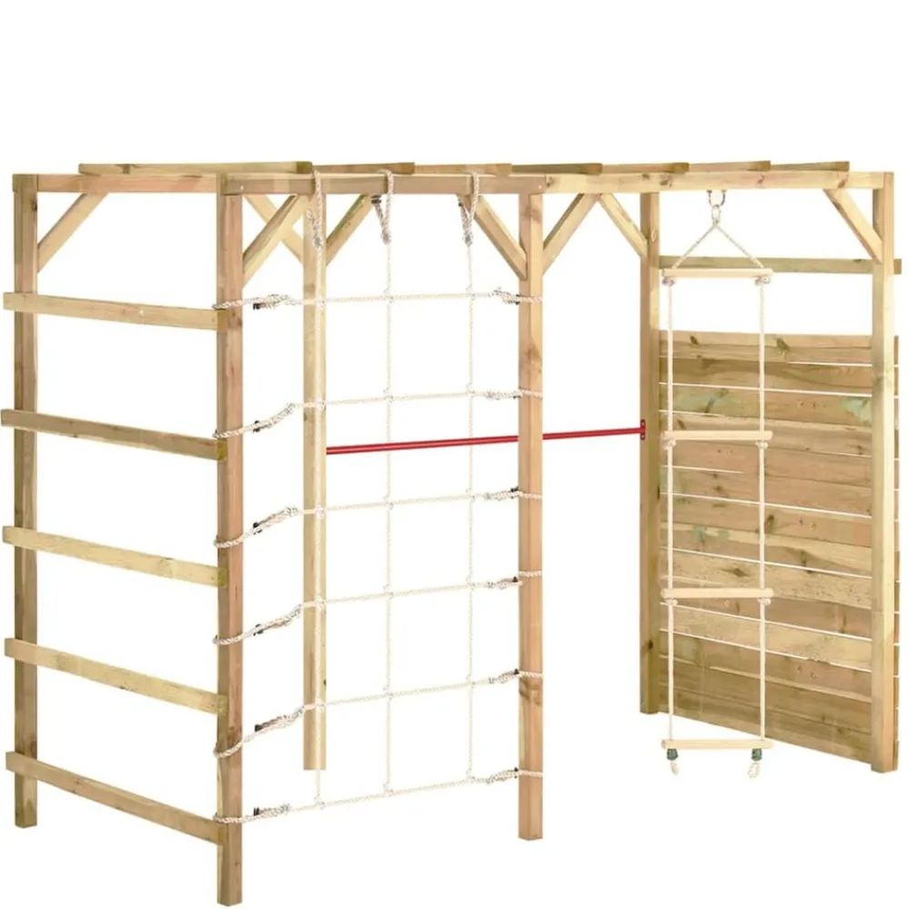 vidaXL Cadre d'escalade 240x100x170 cm Bois de pin imprégné