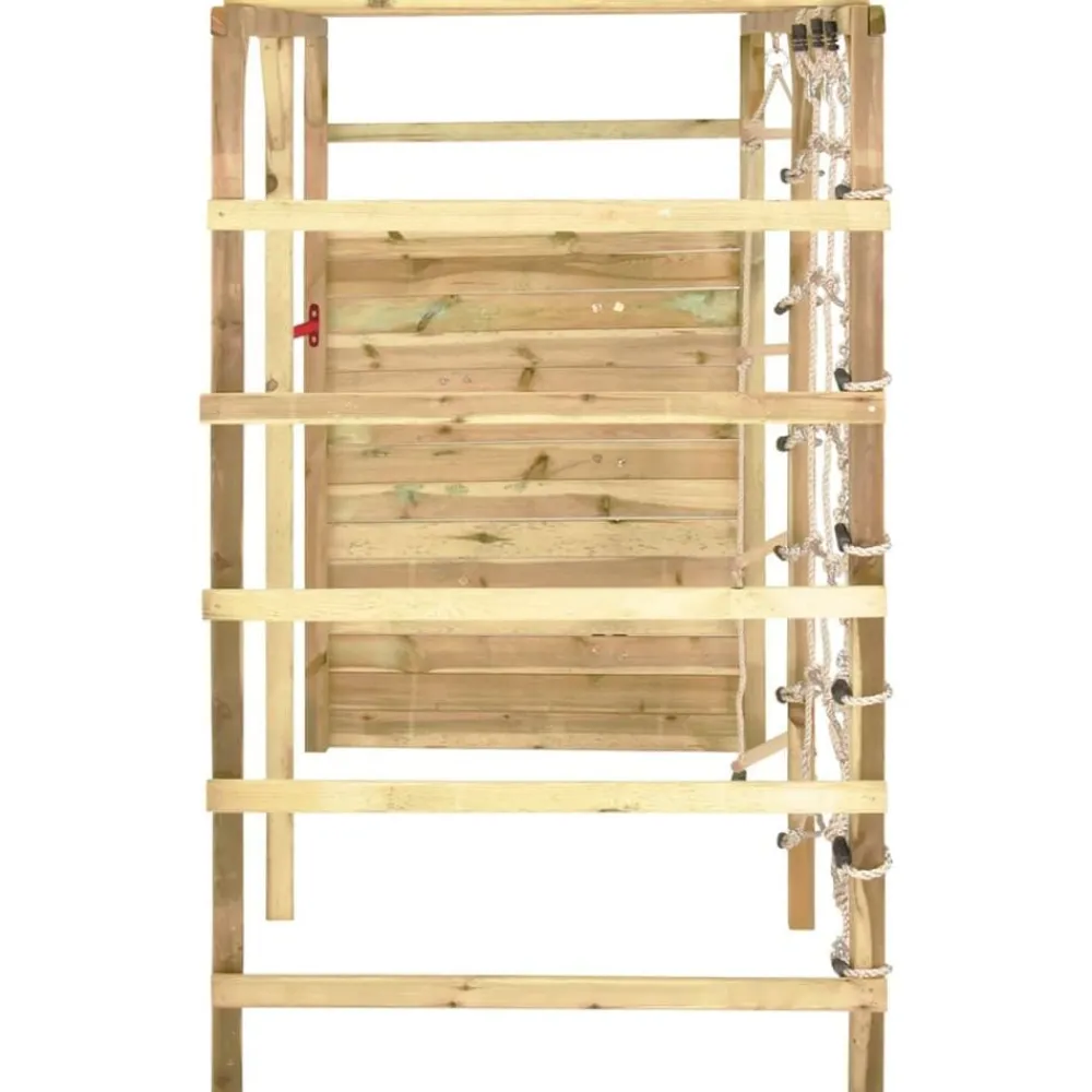 vidaXL Cadre d'escalade 240x100x170 cm Bois de pin imprégné