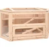Articles Pour Animaux De Compagnie-vidaXL Cage à hamster 80x40x43 cm bois massif de sapin