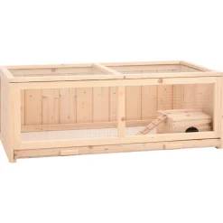 Articles Pour Animaux De Compagnie-vidaXL Cage à hamster 104x52x38 cm bois massif de sapin