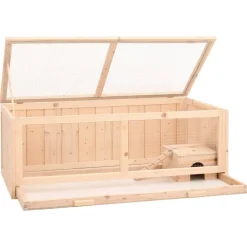 Articles Pour Animaux De Compagnie-vidaXL Cage à hamster 104x52x38 cm bois massif de sapin