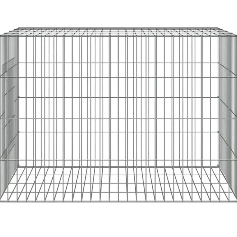 Articles Pour Animaux De Compagnie-vidaXL Cage à lapin 78x54x54 cm Fer galvanisé