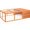 Articles Pour Animaux De Compagnie-vidaXL Cage pour animaux de jardin 150x100x50 cm Bois de sapin massif
