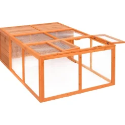Articles Pour Animaux De Compagnie-vidaXL Cage pour animaux de jardin 150x100x50 cm Bois de sapin massif