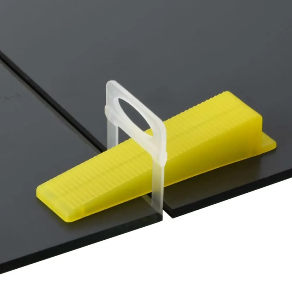 Outils-vidaXL Cales de nivellement pour carreaux 100 pcs
