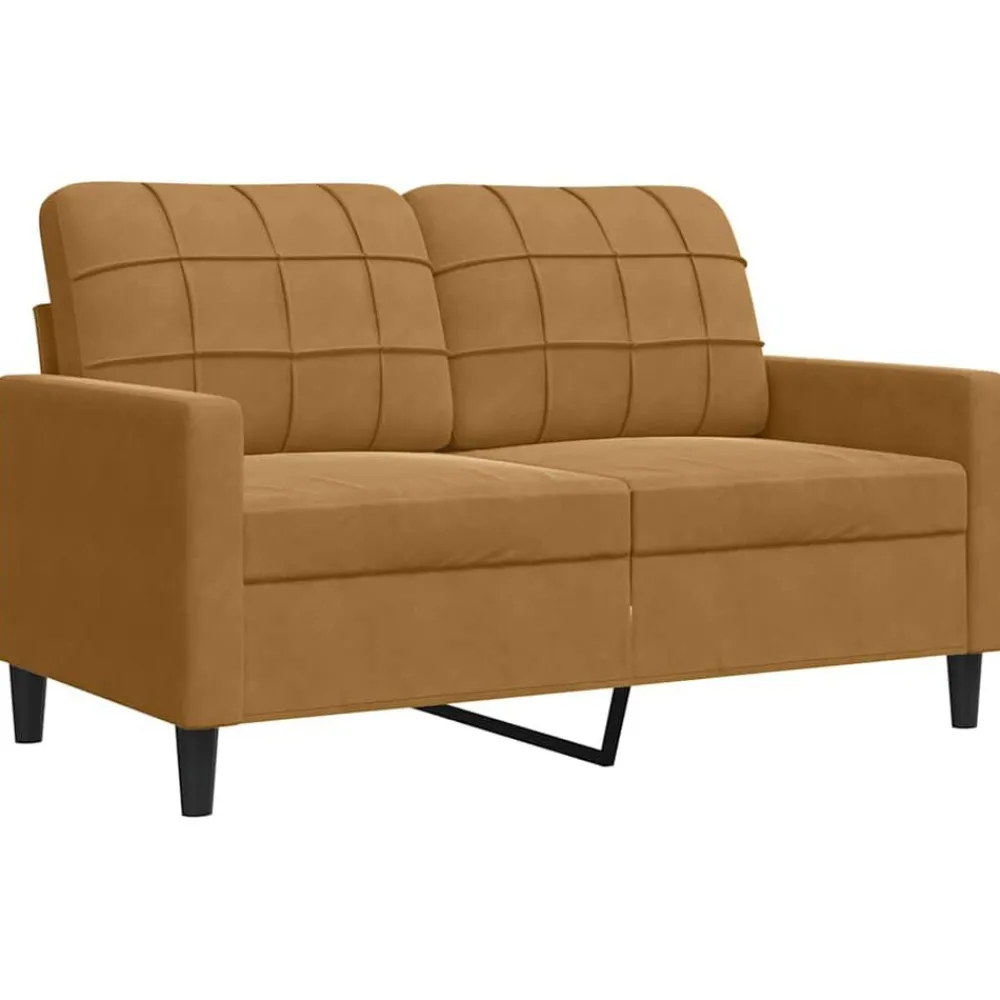 vidaXL Canapé à 2 places 120 cm Velours