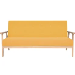 vidaXL Canapé à 3 places Tissu
