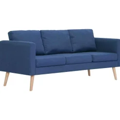 vidaXL Canapé à 3 places Tissu